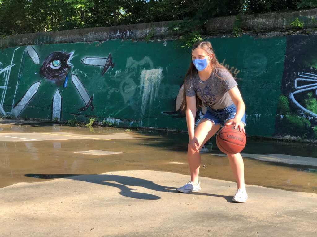 basket blanche femme