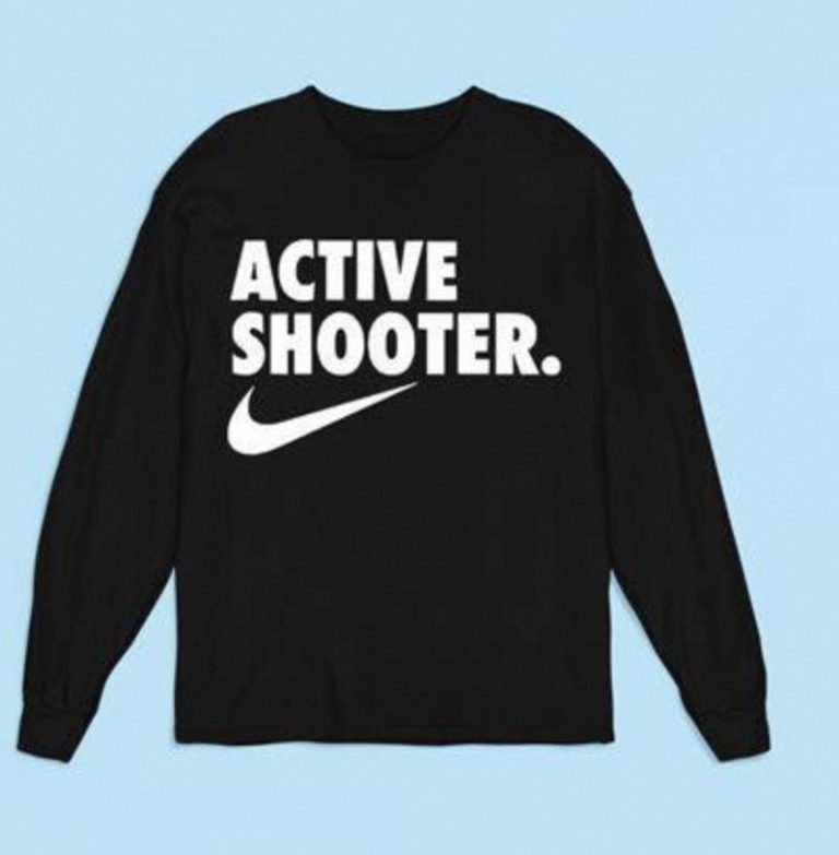 Active Shooter T-Shirt: A Controversial Statement