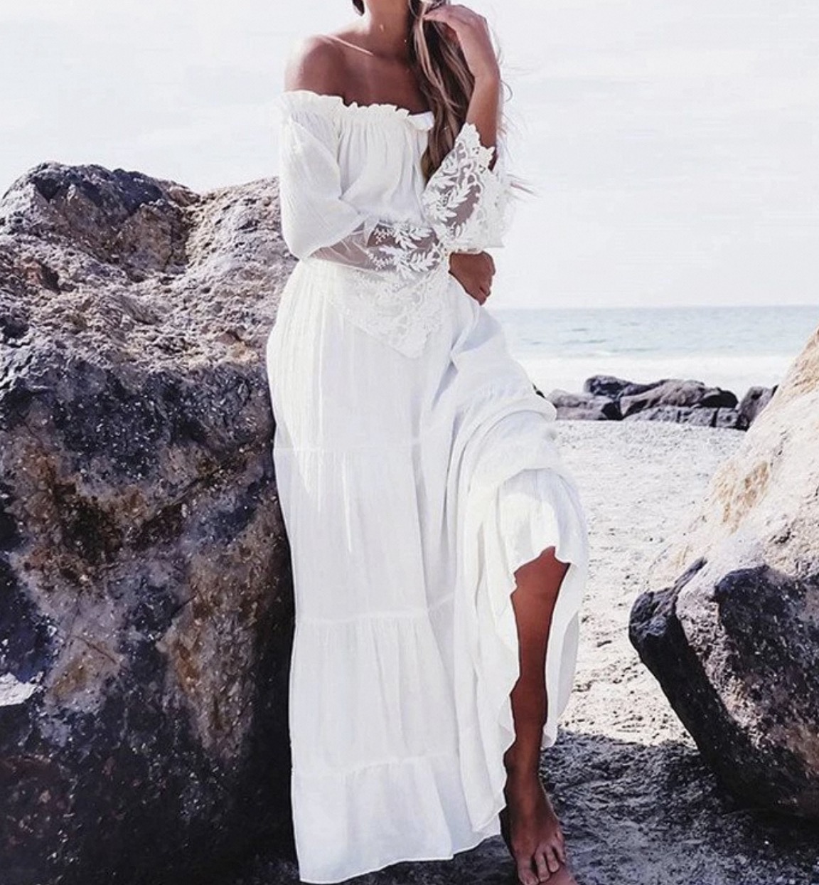 White Beach Dress: The Ultimate Summer Must-Have插图4