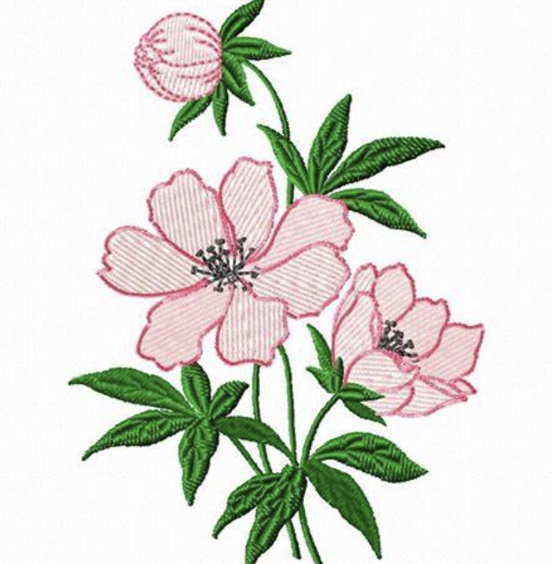 flower embroidery designs