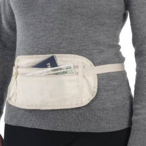 how to wear a money belt