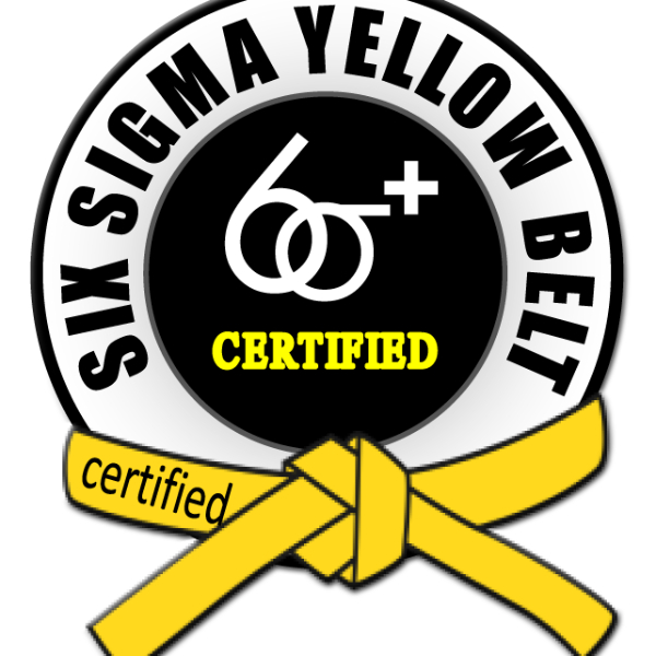 lean six sigma yellow belt salary