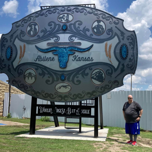 Giant of Fashion: World’s Largest Belt Buckle