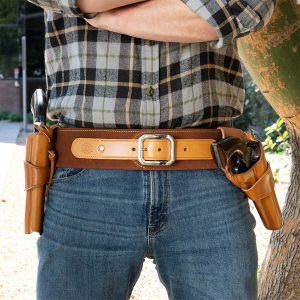 cowboy holster belt