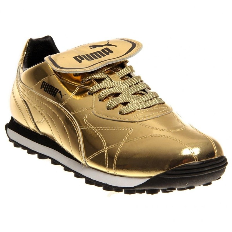 Gold sneaker