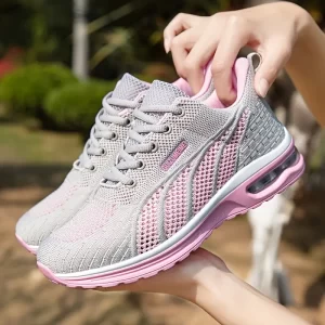 cushioned running shoes
