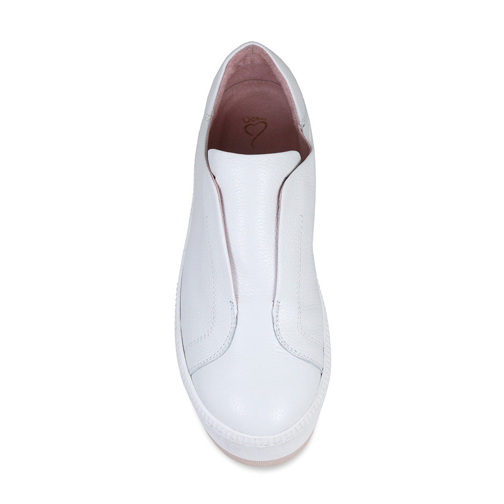 Drama-White-Leather-top