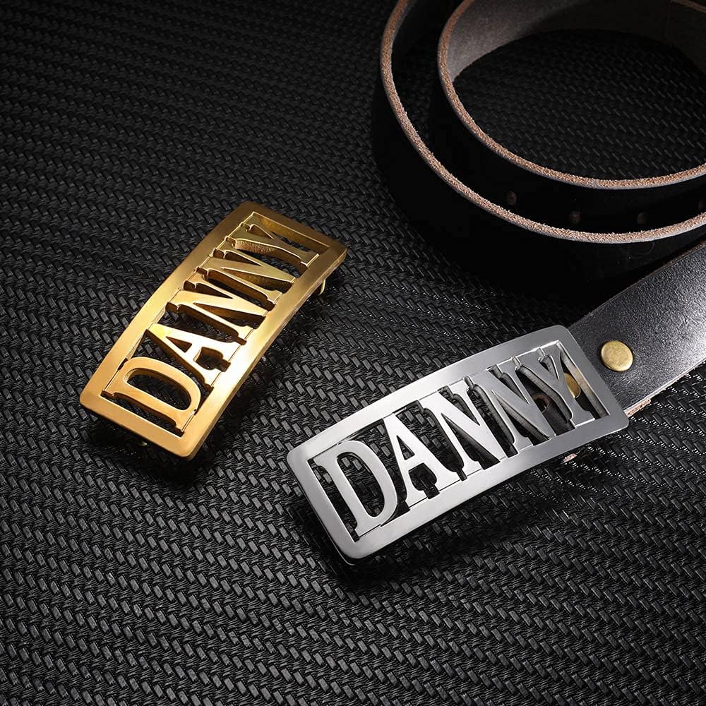 custom belt buckles
