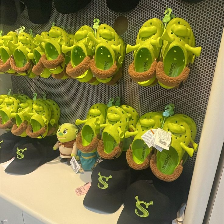 shrek crocs