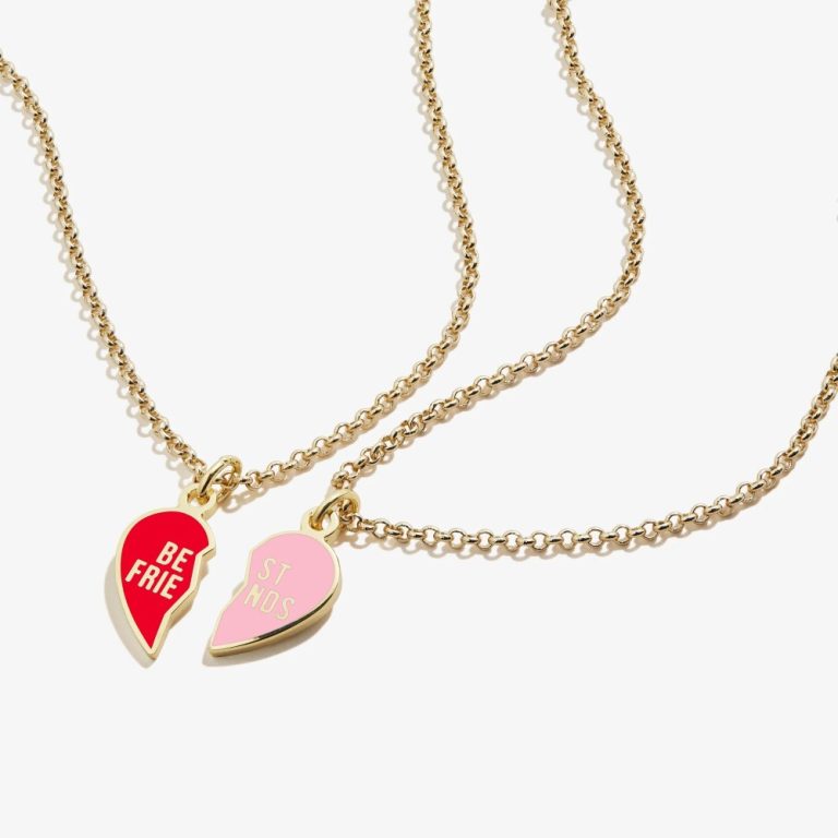 Top Matching Best Friend Necklaces for 2 That Shine Together